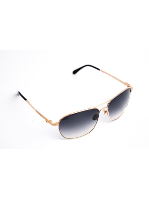 Bentley Titanium- Gold Plated-Gradual Blue Lens