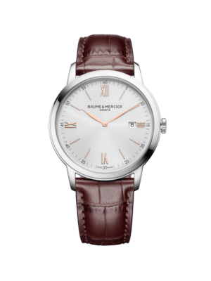 Baume & Marcier Classima Gents Watch 42mm White Dial