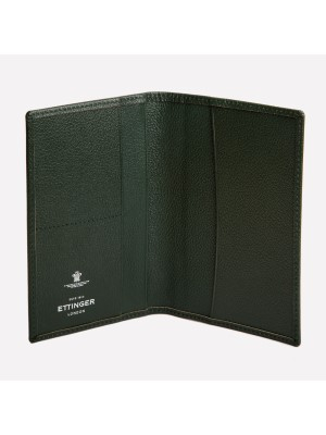 Ettinger Capra Passport Case Forest Green