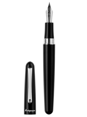 Montegrappa Elmo 01 Fountain Pen, Black, Medium