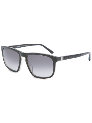 Montegrappa Sunglass - Polarized - Black/Gray Gardian Lenses