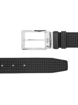 Serapian Belt Stepan Vitello Black/Black