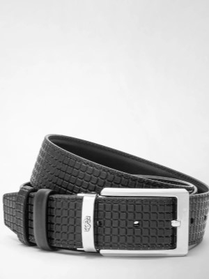 Serapian Belt Stepan Vitello Black/Black