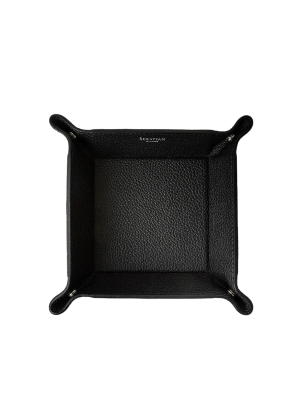 Serapian Tidy tray Sartoriale Cachemire Black