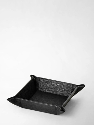 Serapian Tidy tray Sartoriale Cachemire Black