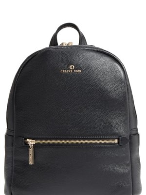 Celine Dion Leather Backpack - black