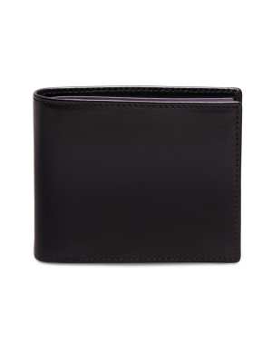 Ettinger Sterling Billfold Wallet w. 6 C/C Black/Purple