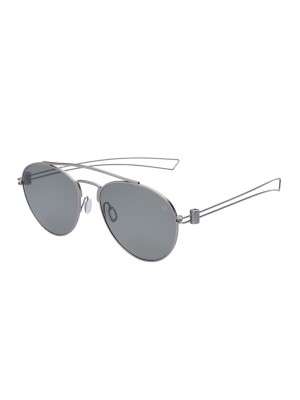 Momo Design Sunglasses Unisex Round Metal Frame 55 Green Lens
